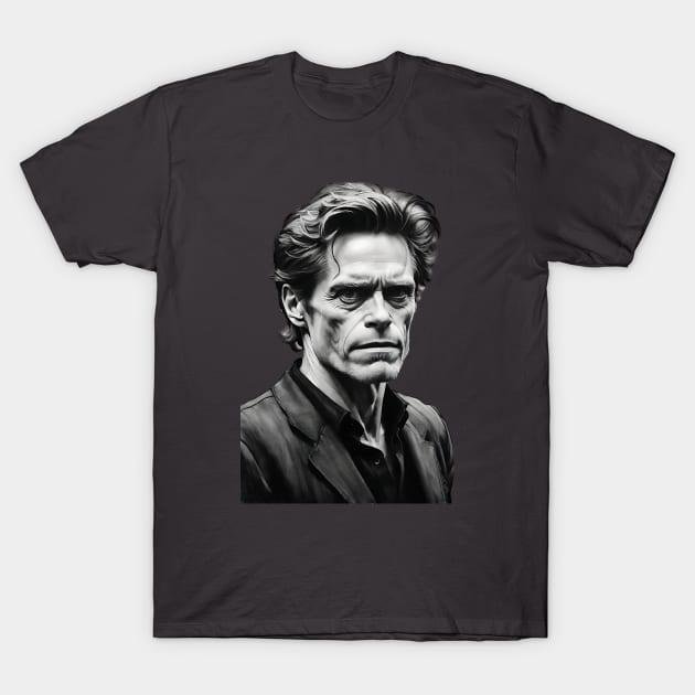 Willem Dafoe T-Shirt by Sobalvarro